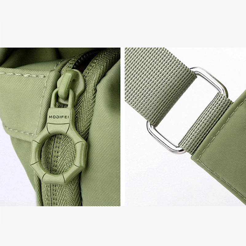 Rucksack für Frauen Einfacher Kordelzugverschluss Wasserdichte Reisetasche aus Nylon