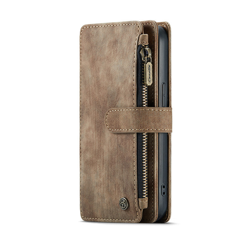 Multi-Slot Wallet Case Handyhülle Kompatibel mit iPhone 13 ProMax Pro Mini