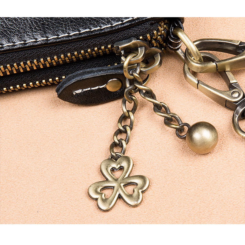 Multi-Tasche Leder Clutch Damen Umhängetasche Handytasche Mini Geldbörse