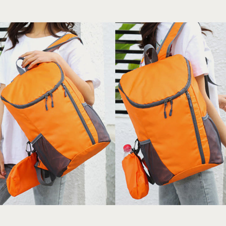 Nylon-Rucksack für Outdoor-Sportarten, faltbarer Reise-Tagesrucksack