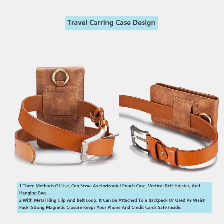 Multifunktionale Retro Große Telefon Tasche Hüfttasche