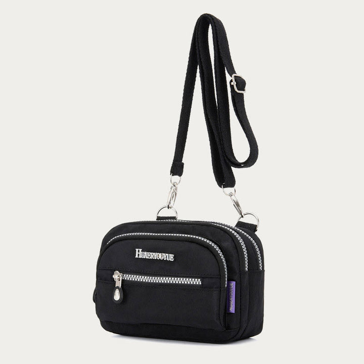 Umhängetasche für Damen, lässig, verstellbarer Riemen, Nylon-Gürteltasche