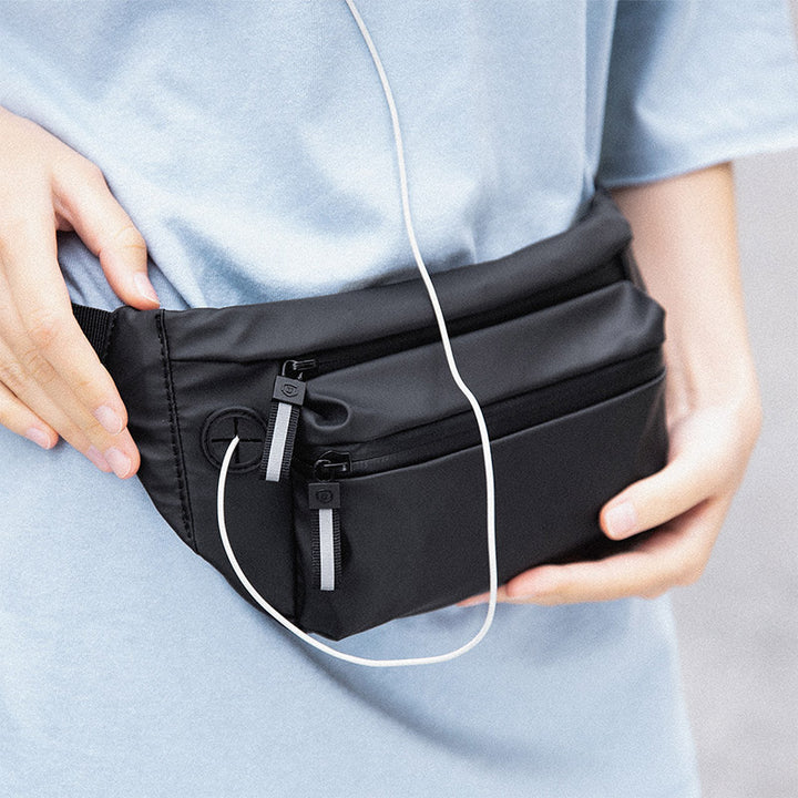 Hüfttasche für Damen und Herren, wasserdicht, große Brusttasche, Schultertasche