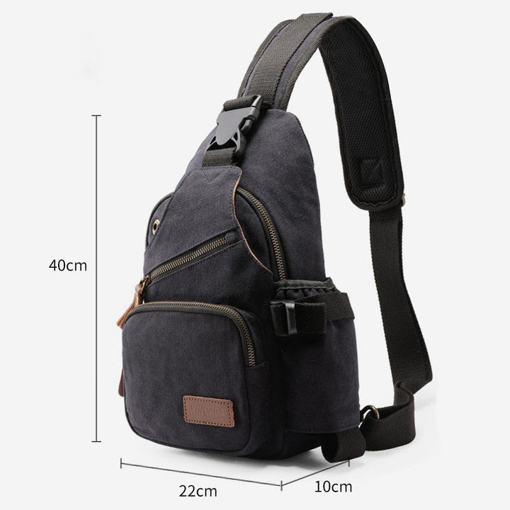 Schultertasche für Herren, lässig, für Reisen, Outdoor, Wandern, Umhängetasche, Tagesrucksack