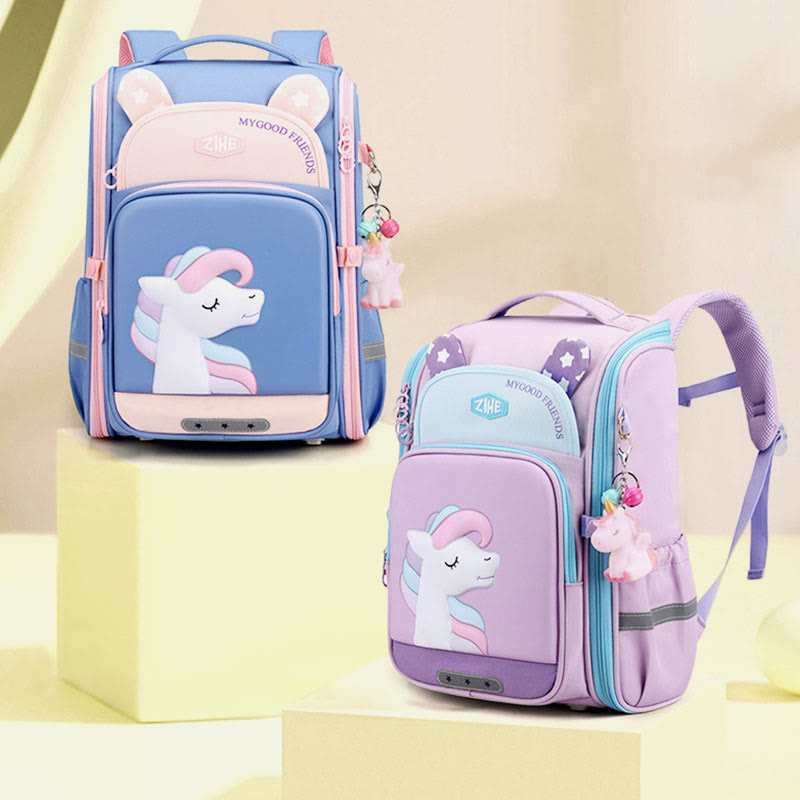 Rucksack für Grundschüler, verschleißfest, mit Ridge-Schutz, Schultasche