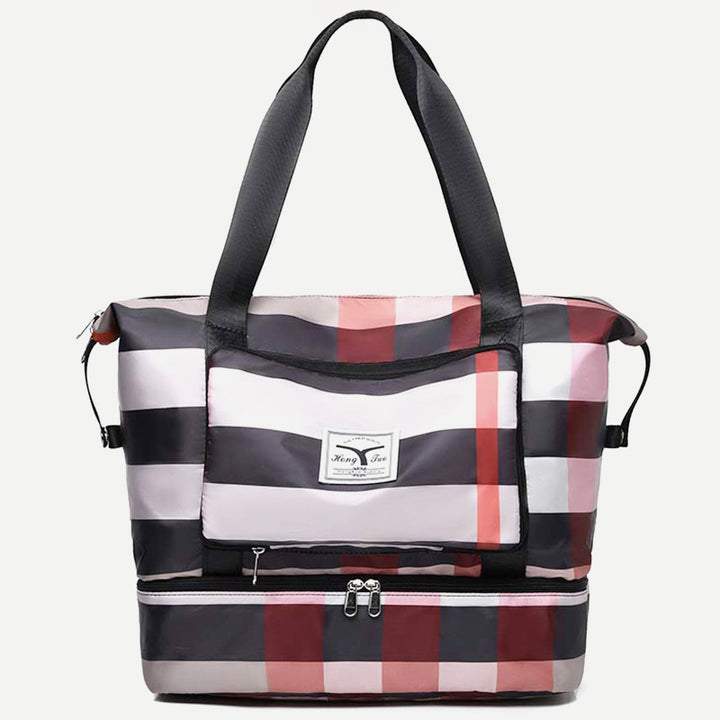 Reisetasche, Sporttasche, Umhängetasche, Reisetasche mit Schuhfach 
