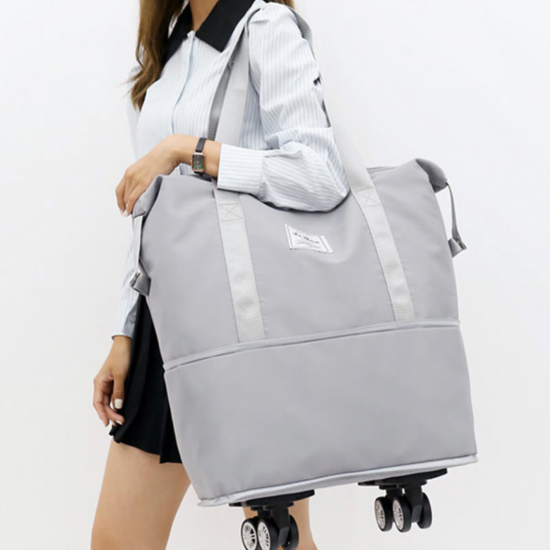 Große Reisetasche für kurze Reisen, praktische, zusammenklappbare Reisetasche für Damen
