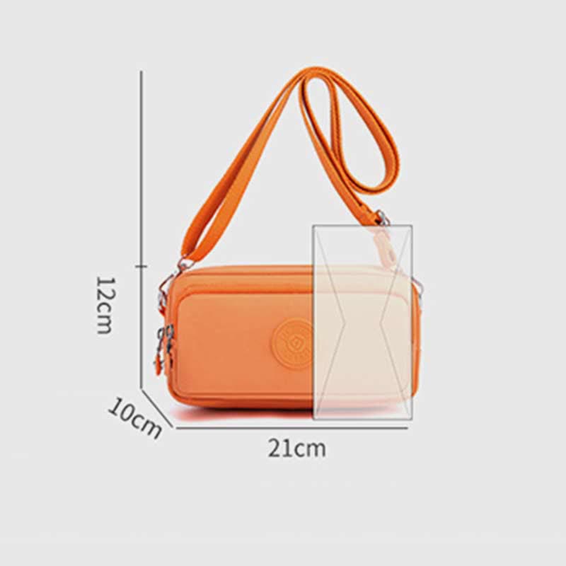 Leichte, wasserdichte Gürteltasche für Damen mit Crossbody-Gurt