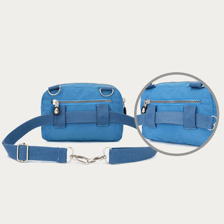 Umhängetasche für Damen, lässig, verstellbarer Riemen, Nylon-Gürteltasche