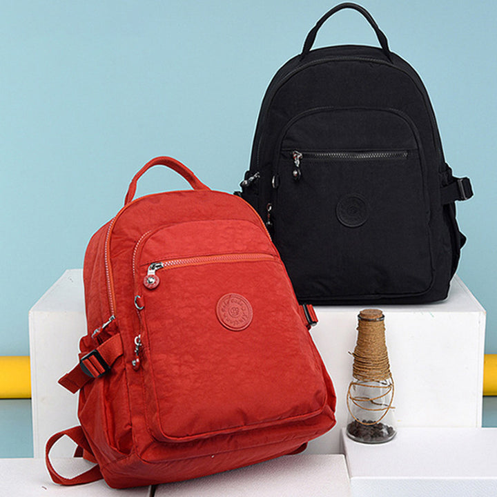 Leichter, wasserdichter Rucksack für Damen und Herren, lässiger Reise-Tagesrucksack, mehrfarbig optional