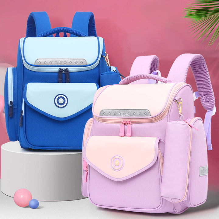 Kinderrucksack für Jungen, Grundschule, Büchertasche, Federmäppchen, Bleistiftbeutel