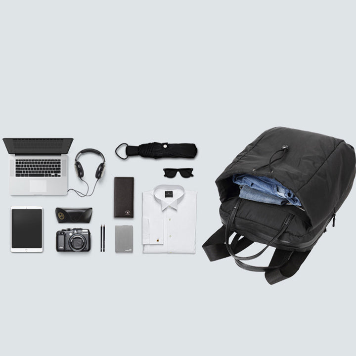 Wasserdichter, funktionaler Laptop-Rucksack, leichter Tagesrucksack mit Handschlaufe