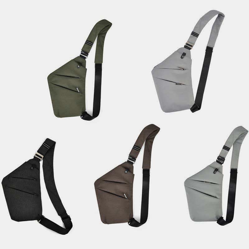Leichter Anti-Diebstahl-Outdoor-Sport-Reise-Schultertasche Brust-Rucksack