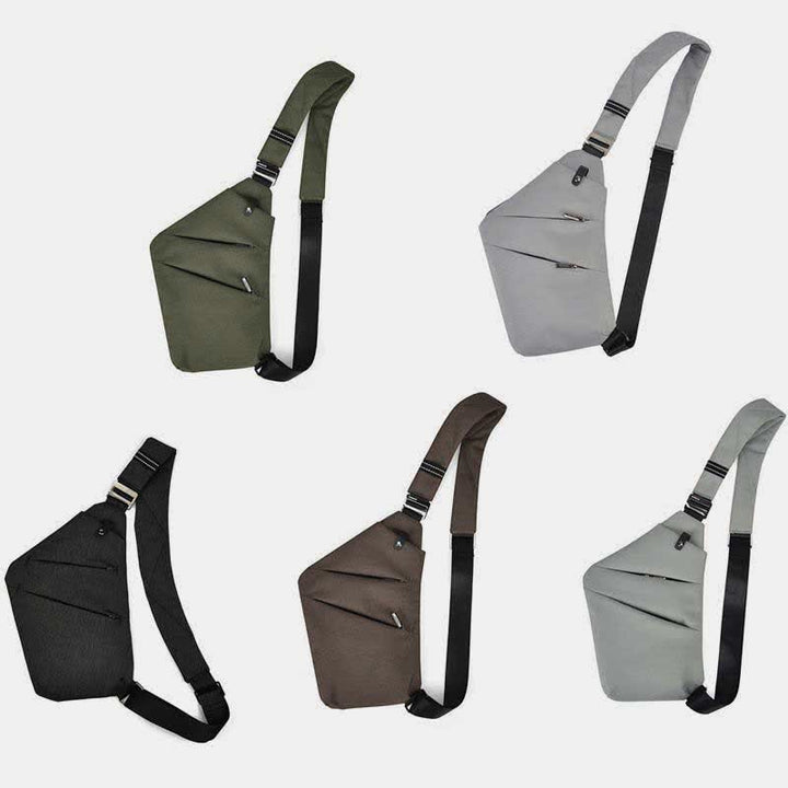 Leichter Anti-Diebstahl-Outdoor-Sport-Reise-Schultertasche Brust-Rucksack
