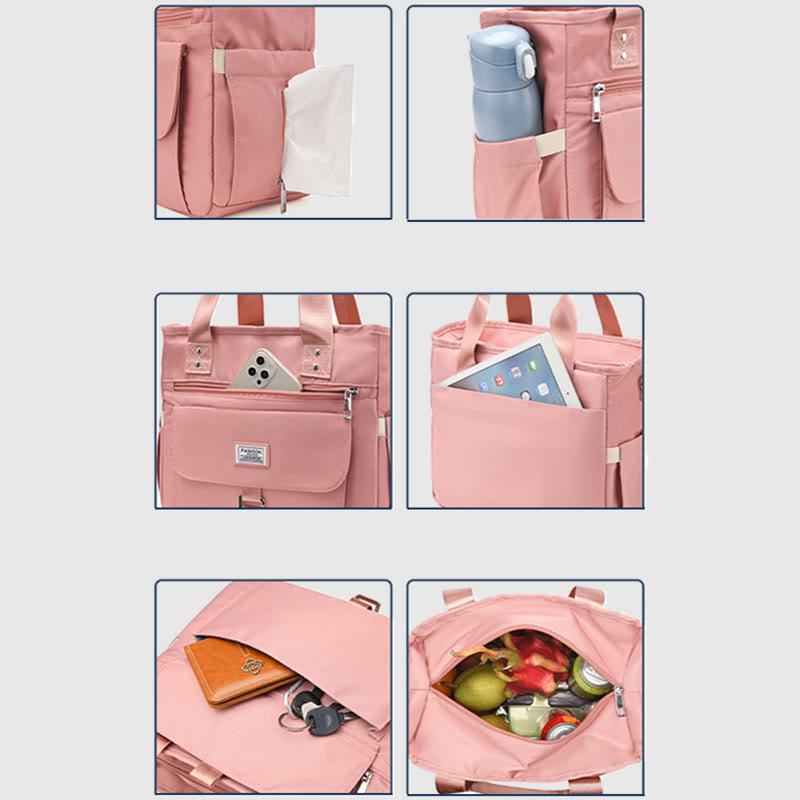 Tote Für Outdoor Picknick Tragbare Multifunktionale Wasserdichte Nylon Mittagessen Tasche - image 3