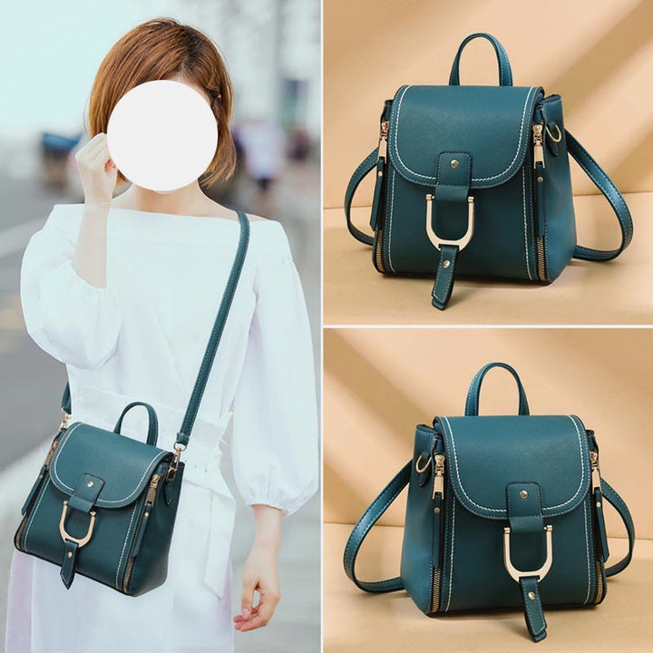 Rucksack für Damen, große Kapazität, Retro-Vintage-Multifunktions-Umhängetasche