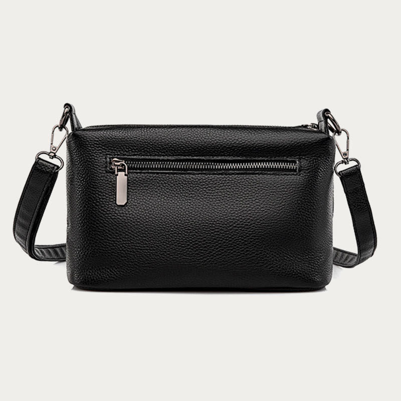 Einfache Umhängetasche für Damen mit Krokodildruck, Retro-Tagestasche