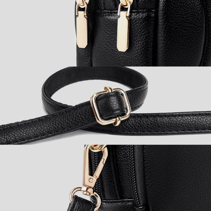 Multifunktionale, elegante, solide Telefontasche mit Kopfhörerloch