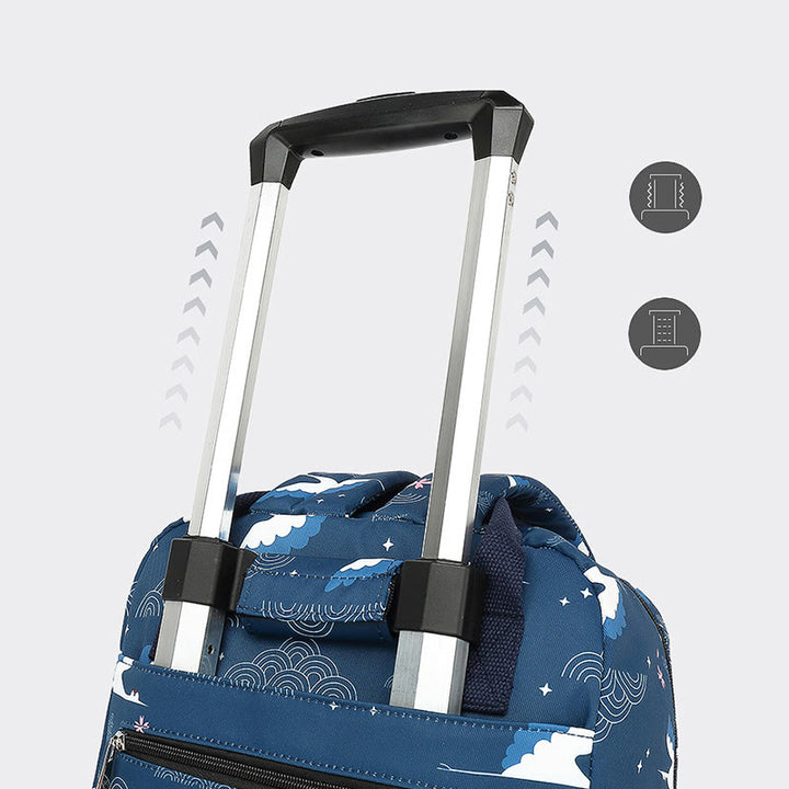 Tragetasche für die Reise, wasserdicht, Zugstangentasche, Faltrucksack