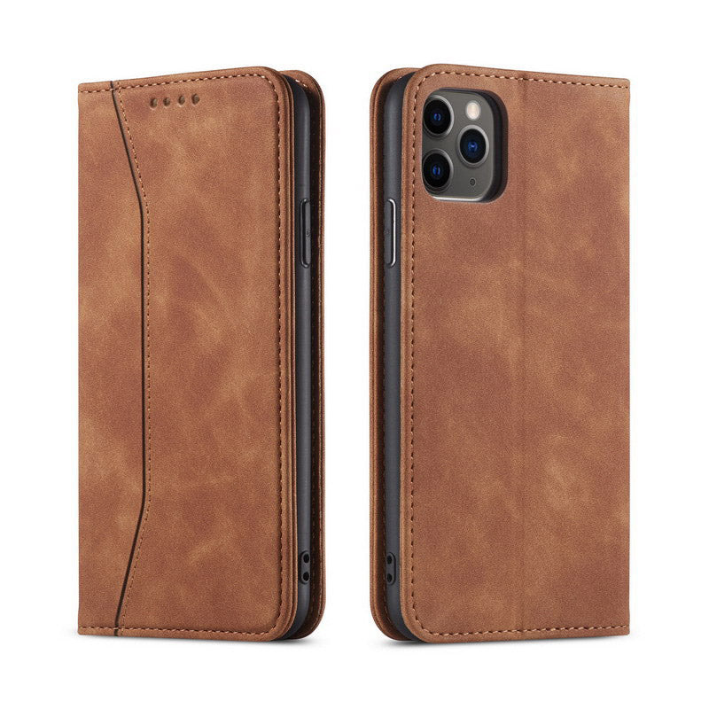Premium PU Leder Brieftasche Hülle Kartenhalter Kompatibel mit iPhone 13 Pro Max
