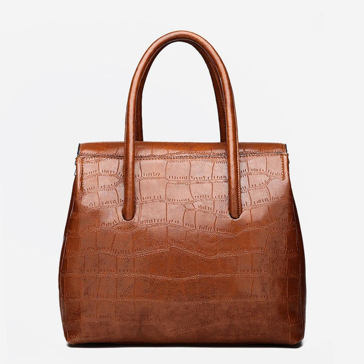Damen Satchel Handtasche Schultertaschen Robuste Tragetaschen mit Griff oben