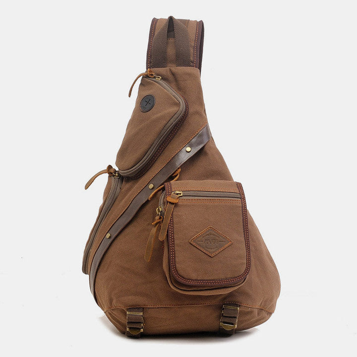 Große Kapazität Retro Sling Bag Messenger Bag