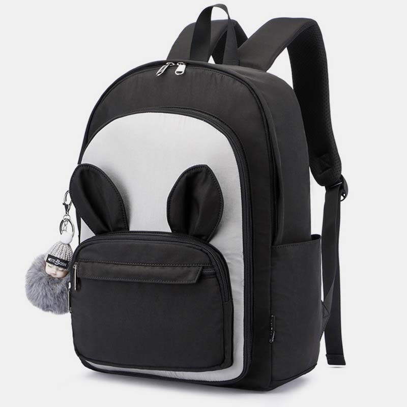 Süßer Häschen-Rucksack mit großer Kapazität