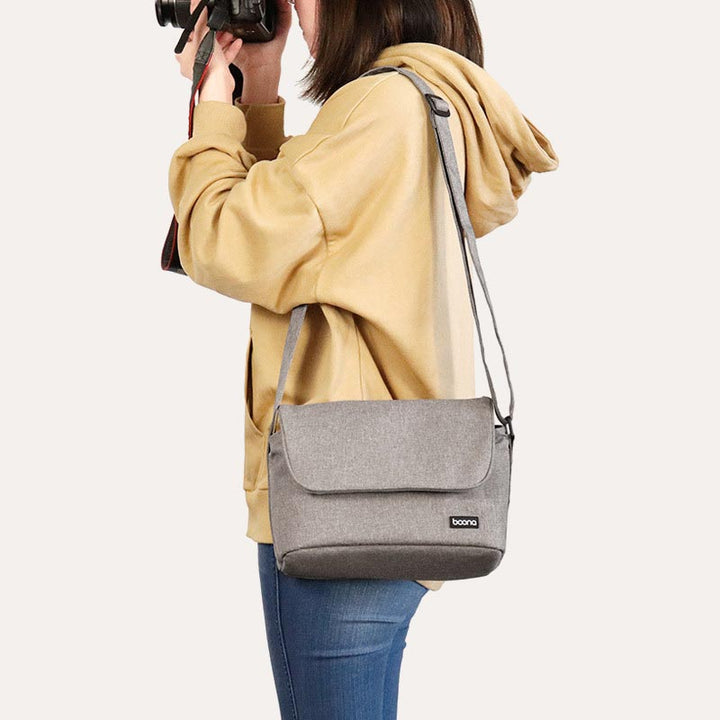 Leichte tragbare Kameraschultertasche Unisex Freizeit-Umhängetasche
