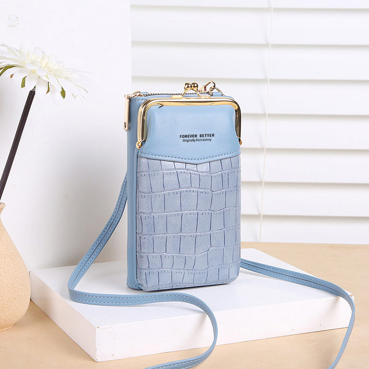 Kleine Crossbody-Handy-Geldbörse für Damen, Mini-Schultertasche, Geldbörse