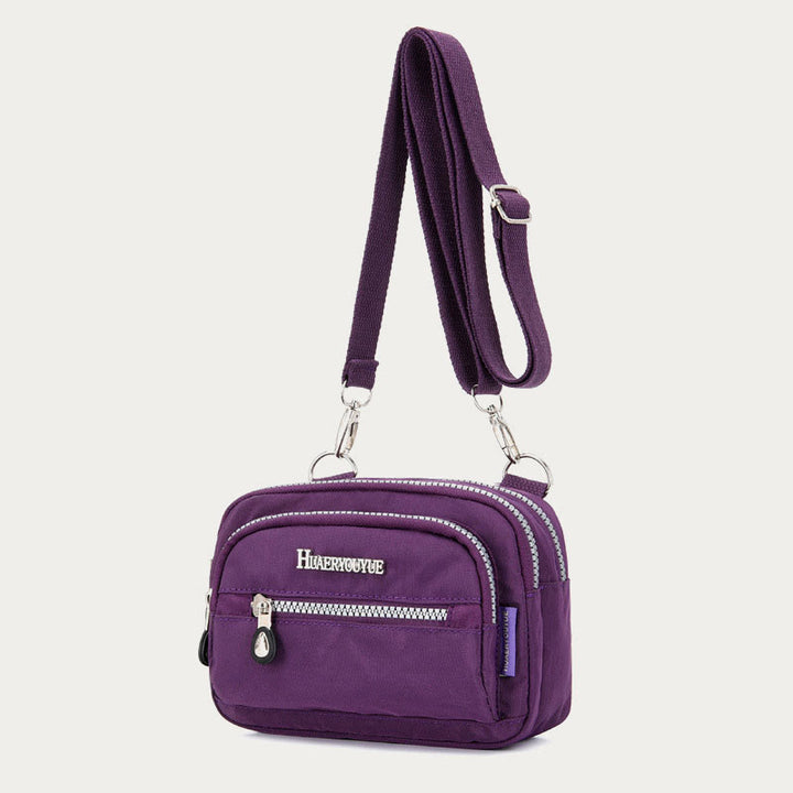 Umhängetasche für Damen, lässig, verstellbarer Riemen, Nylon-Gürteltasche