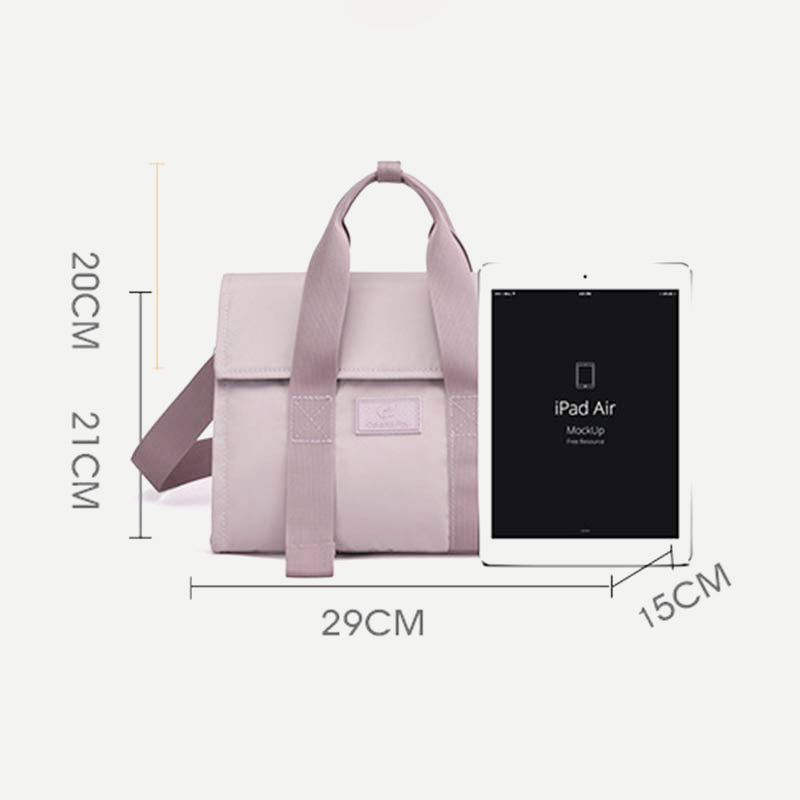 Umhängetasche für Damen aus Nylon, Schultertasche, Reisetasche, wasserdicht, mit Tragegriff oben