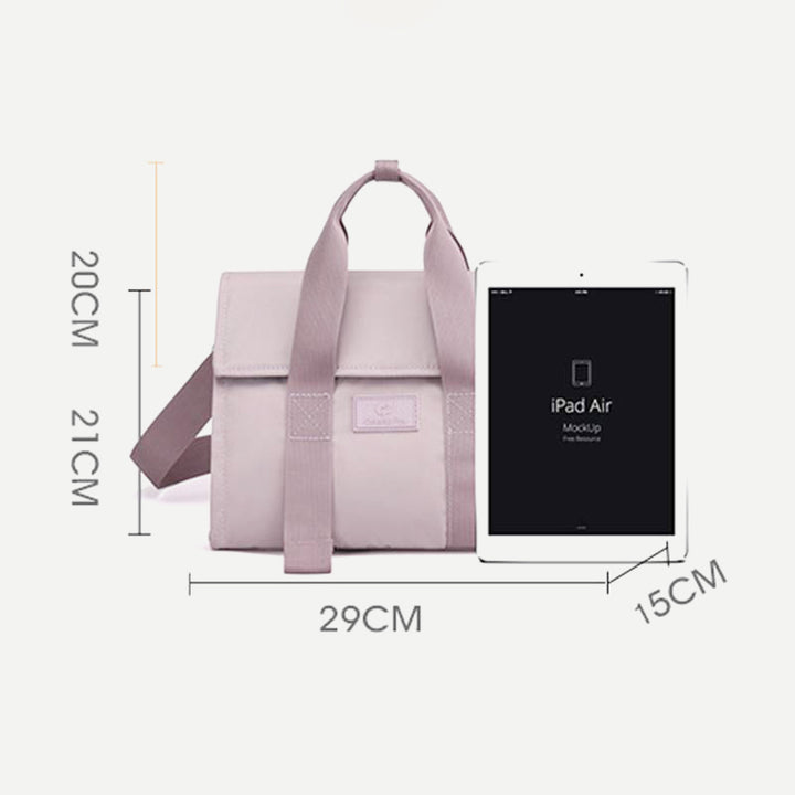 Umhängetasche für Damen aus Nylon, Schultertasche, Reisetasche, wasserdicht, mit Tragegriff oben