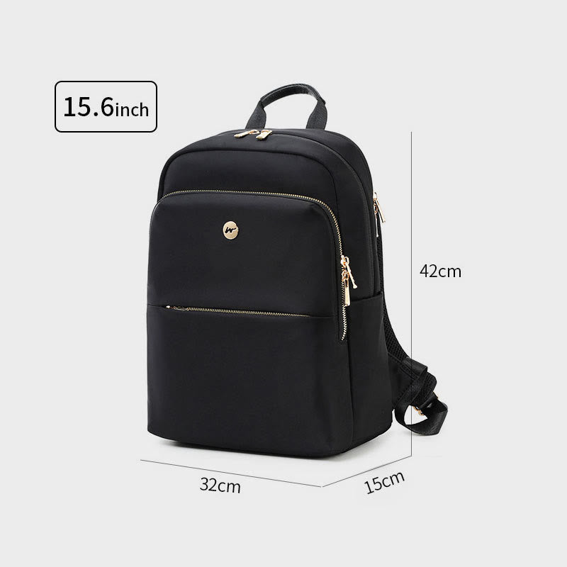 Rucksack für Männer Minimalistischer Tagesrucksack aus Nylon mit mehreren Taschen und Laptopfach