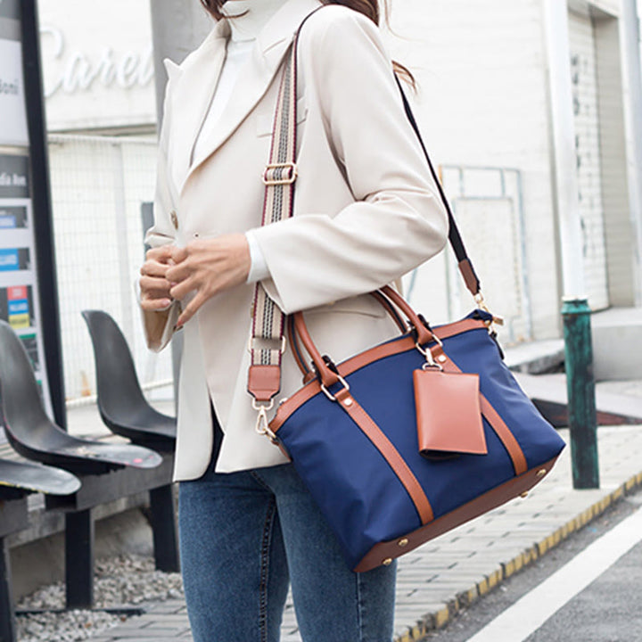 Top-Griff-Tasche für Damen, weiche, tragbare Oxford-Umhängetasche