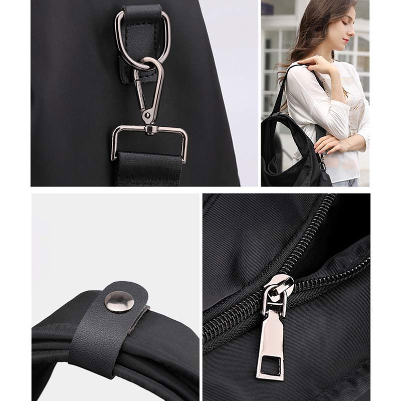 Damen Umhängetasche mit Henkel, große Kapazität, leichte Hobo-Handtasche, Tote, Umhängetasche