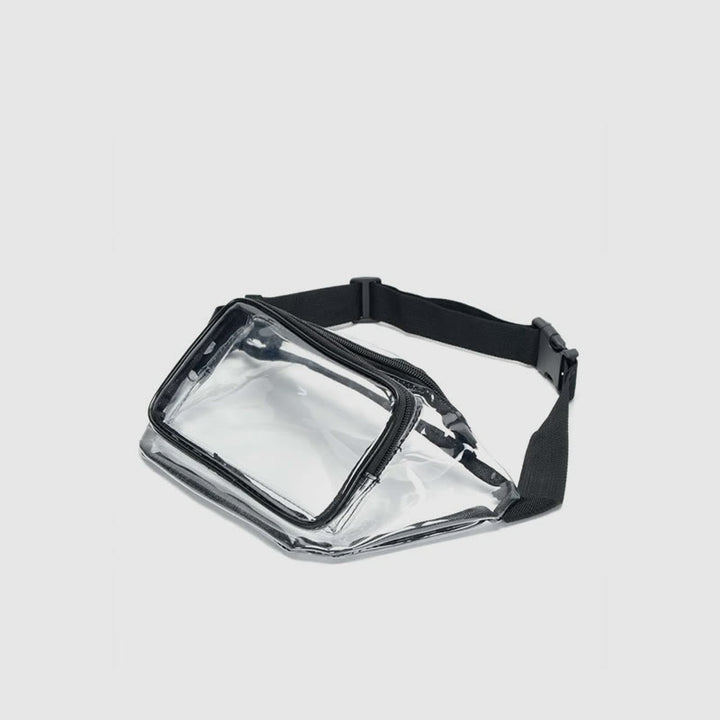 Gürteltasche für Damen, zum Laufen im Freien, Fitness, wasserdichte PVC-Tasche