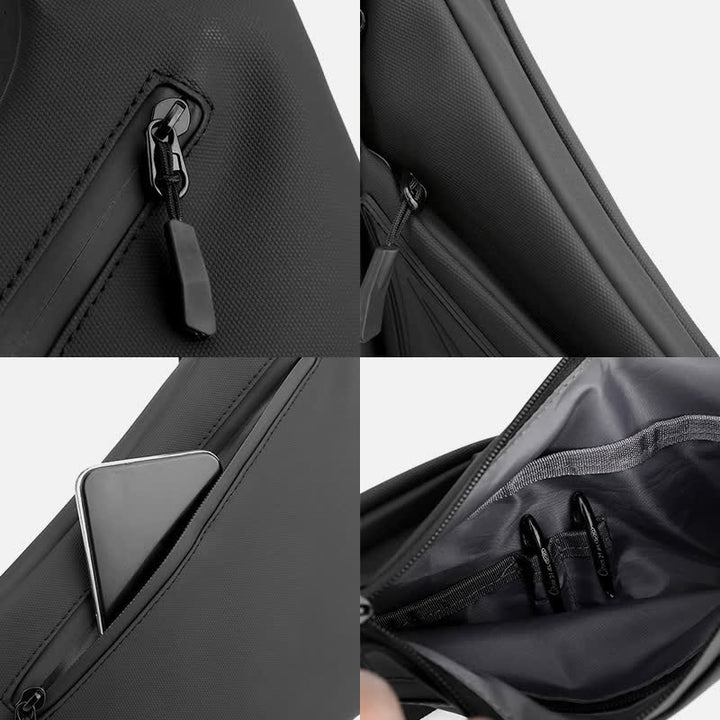 Leichte Schultertasche für unterwegs, Unisex, tragbare, lässige Umhängetasche