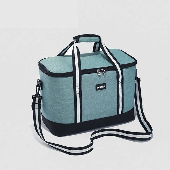 Kühltasche für Picknick im Freien, hält warm und kalt, Campingtasche