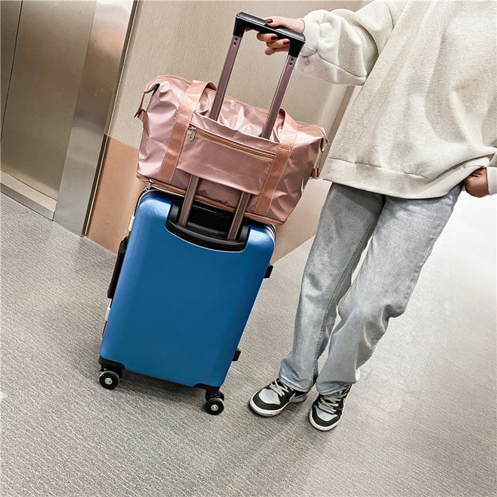 Reisetasche für Damen, Trocken-/Nasstrennung, Sporthandtasche