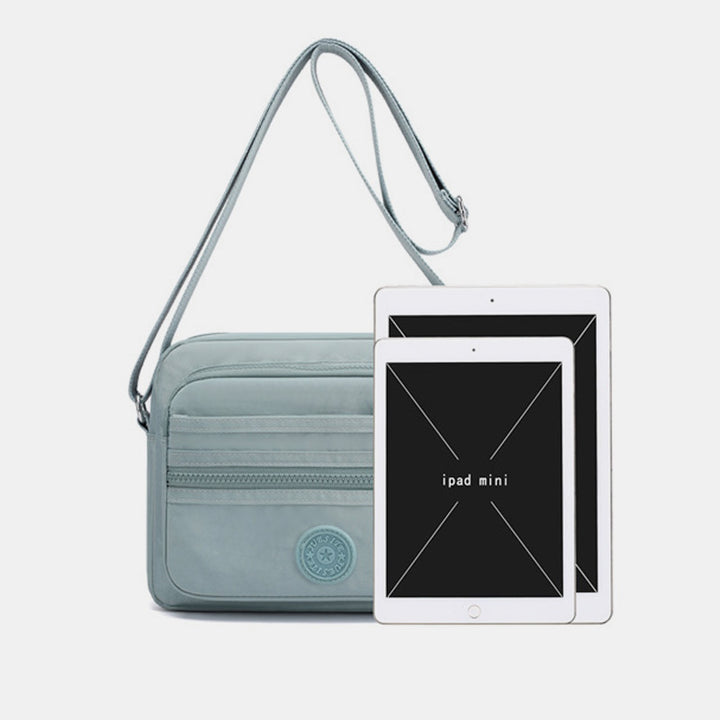 Lässige Umhängetasche mit mehreren Taschen und leichtem Design