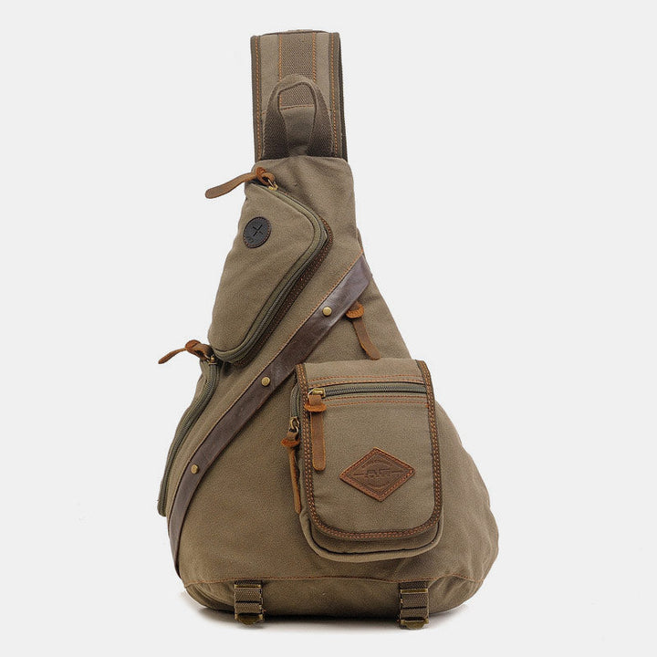 Große Kapazität Retro Sling Bag Messenger Bag