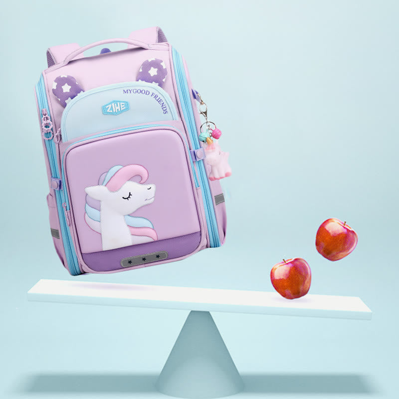 Rucksack für Grundschüler, verschleißfest, mit Ridge-Schutz, Schultasche