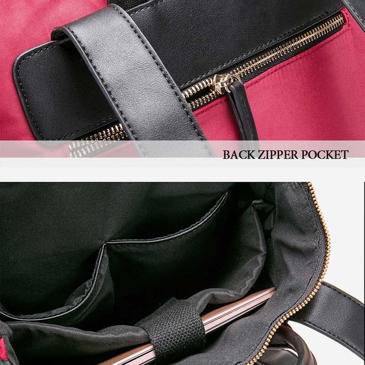 Großer Schulrucksack im klassischen College-Stil