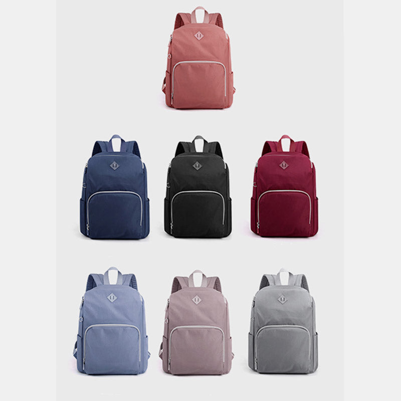 Diebstahlsicherer Rucksack für Damen, leicht, klassisch, einfach, wasserdicht, lässiger Reise-Tagesrucksack