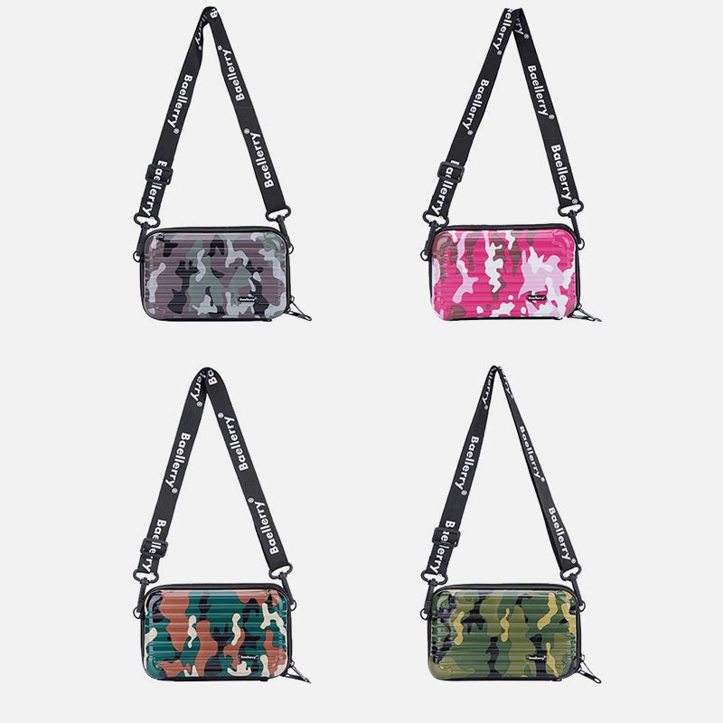 Handytasche mit Camouflage-Muster für Ausflüge, Umhängetasche, Make-up-Tasche