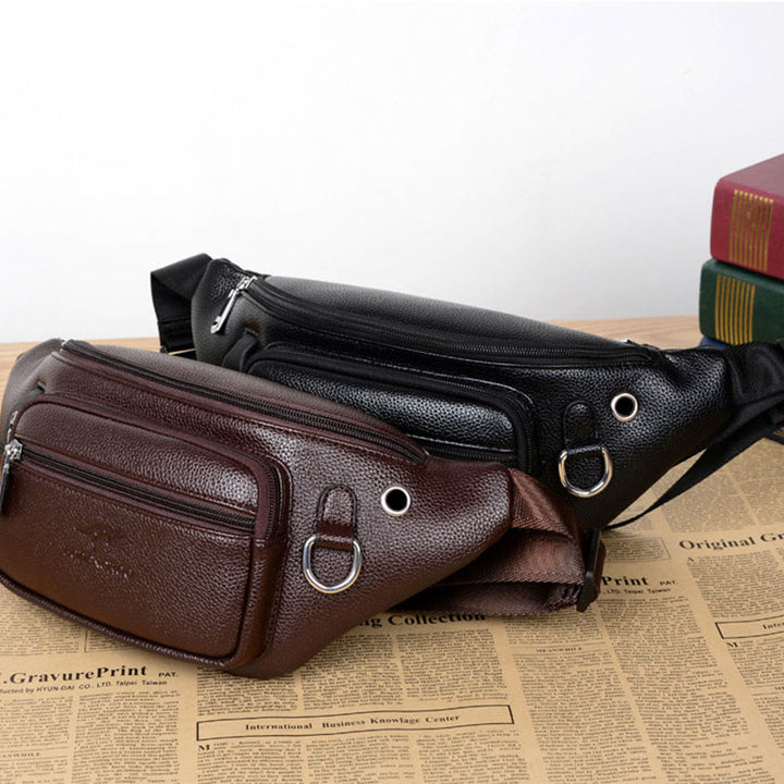 Gürteltasche für Männer, intime, lässige Umhängetasche mit großer Kapazität