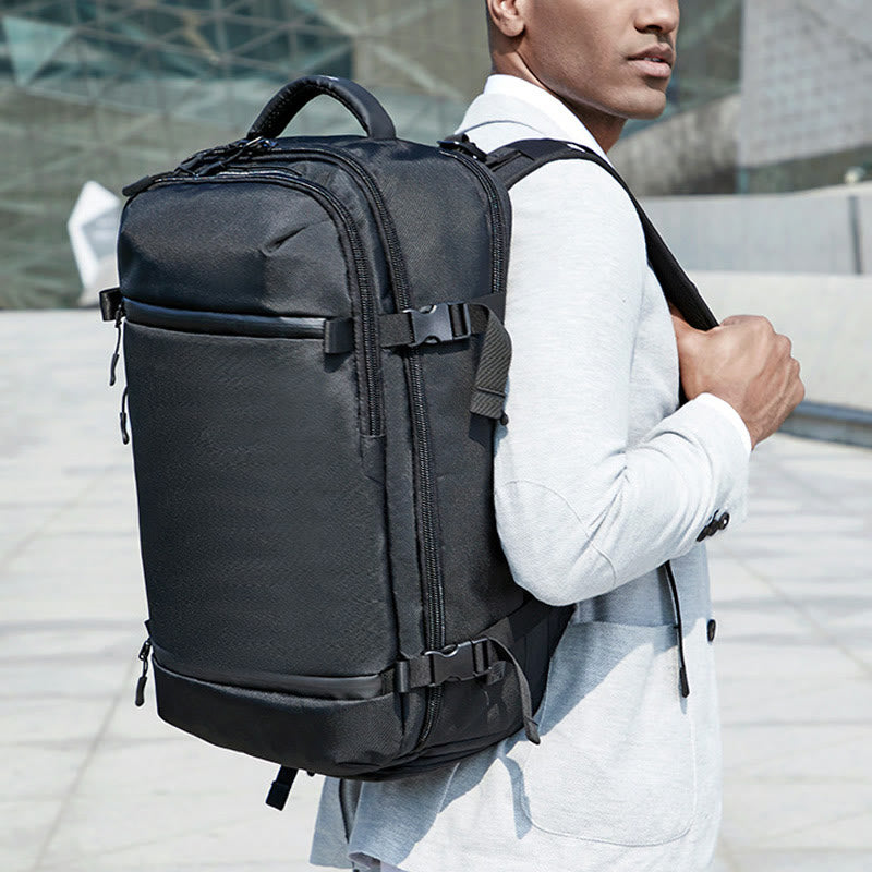 Business-Rucksack für Herren, multifunktionaler kurzer Reise-Laptop-Tagesrucksack