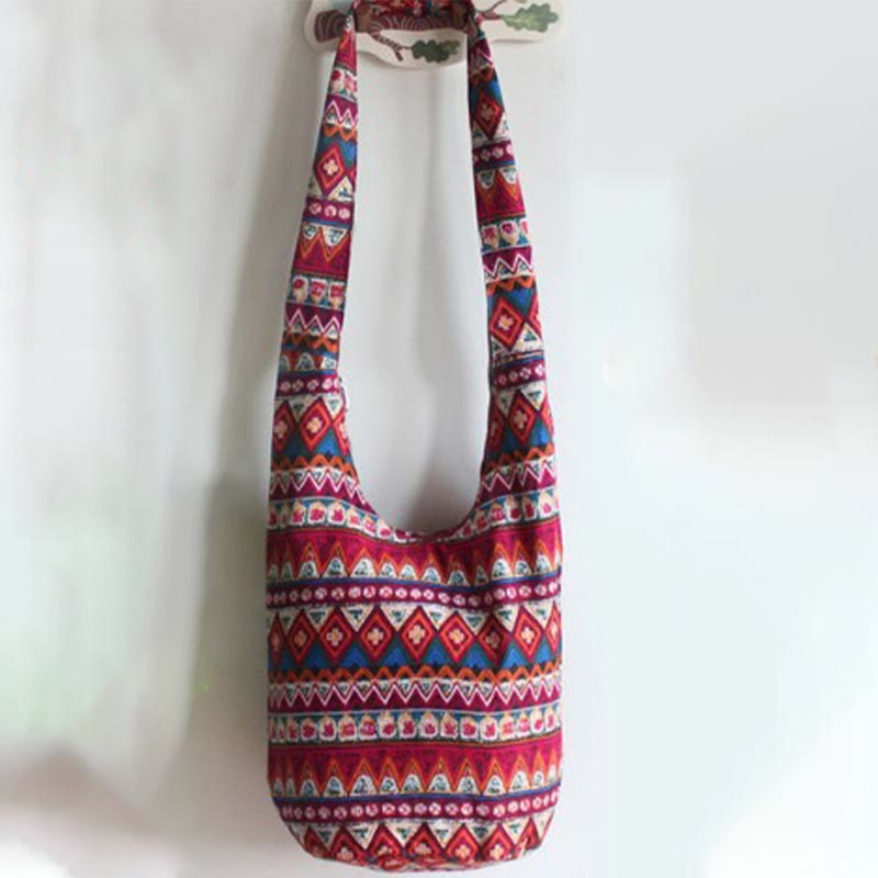 Umhängetasche für Damen, Vintage-Stil, Canvas, Umhängetasche für den täglichen Einkauf
