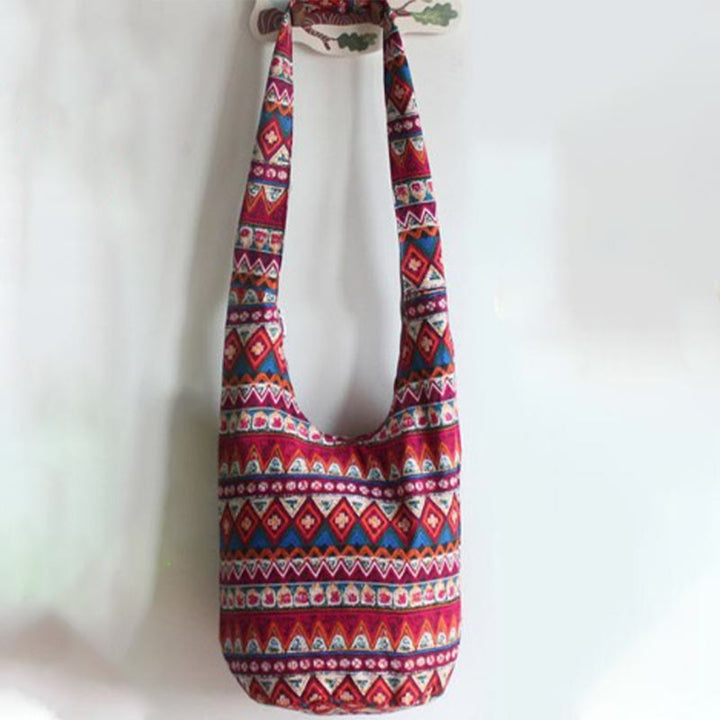 Umhängetasche für Damen, Vintage-Stil, Canvas, Umhängetasche für den täglichen Einkauf