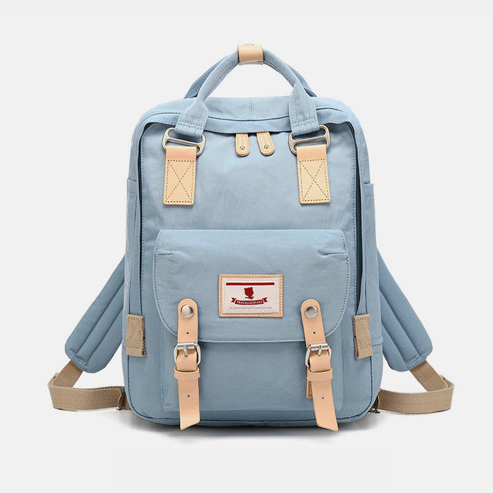 Wasserdichter Reiserucksack im Vintage-Stil im College-Stil